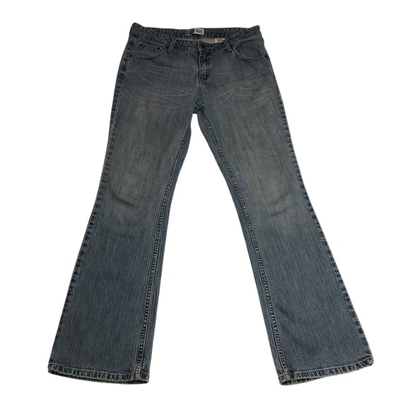 Signature by Levi Strauss & Co. Denim - Signature Levi Strauss Womens 12 Long Low Rise Bootcut Jeans Medium Wash Blue